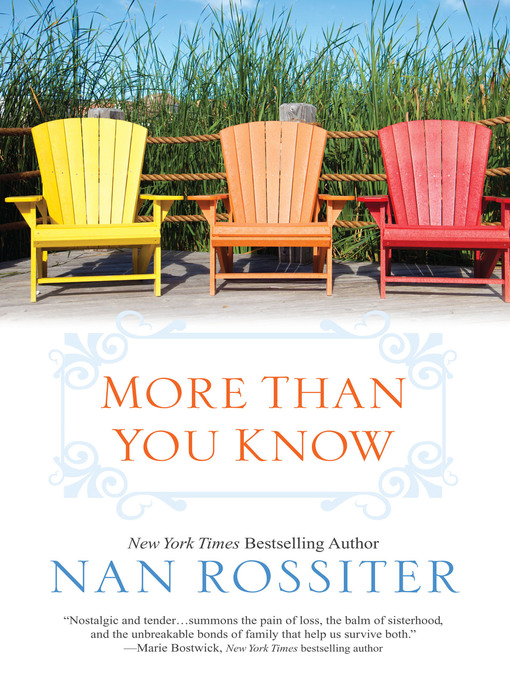 Title details for More Than You Know by Nan Rossiter - Available
